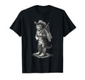 Cowboy Cat Western Country Cowgirl Funny T-Shirt - Trendy Graphic Unisex - T-Shirt, Sweatshirt, Hoodie