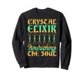 Healing Crystal Elixir Nourishing Sweatshirt - Aesthetic Graphic Unisex - T-Shirt, Sweatshirt, Hoodie