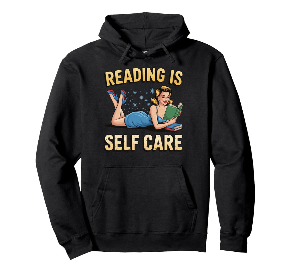 Reading Book Avid Reader Bibliophile Sweatshirt - Aesthetic Graphic Unisex - T-Shirt, Sweatshirt, Hoodie
