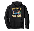 Reading Book Avid Reader Bibliophile Sweatshirt - Aesthetic Graphic Unisex - T-Shirt, Sweatshirt, Hoodie