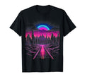 Vaporwave Cityscape 80S Synthwave 16 T-Shirt - Novelty Apparel for Adults - T-Shirt, Sweatshirt, Hoodie