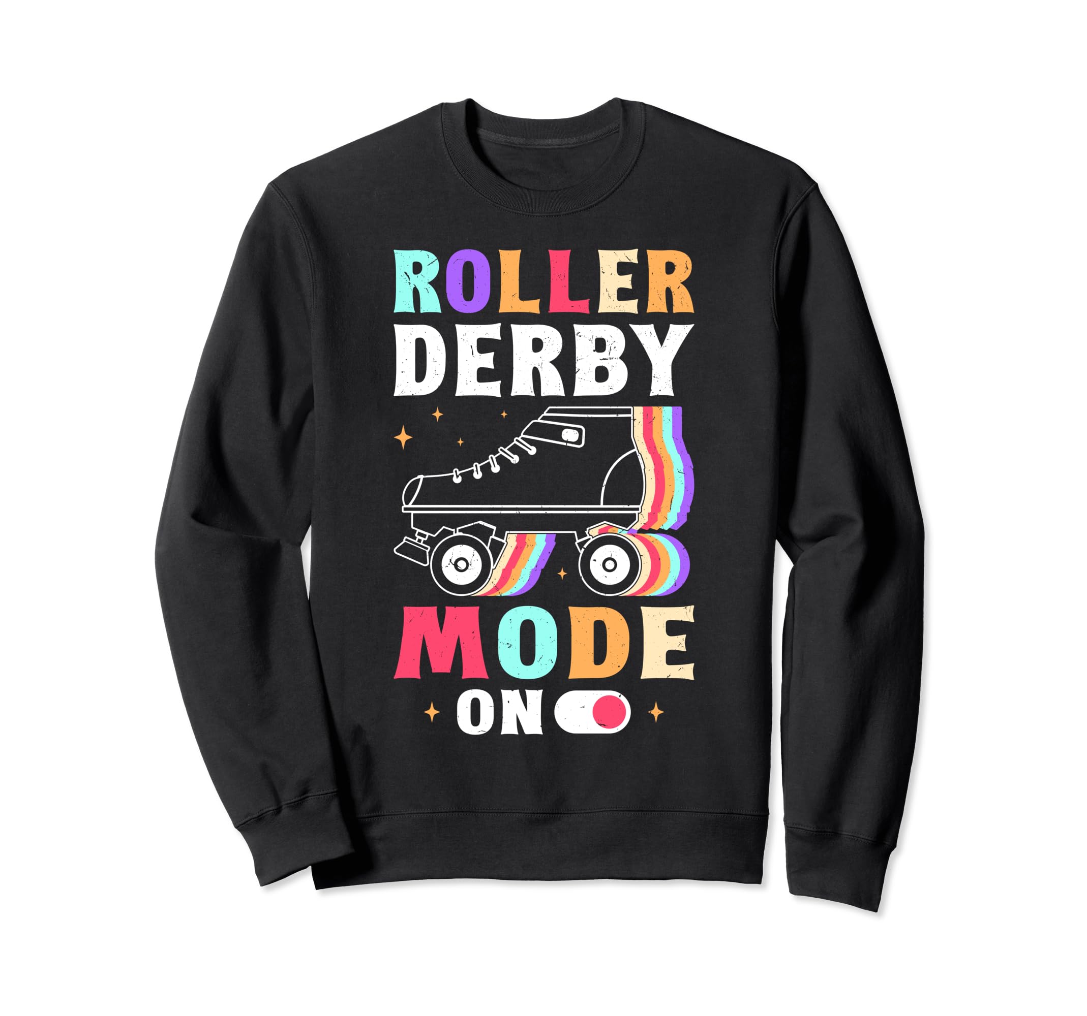 Rollerskates Roller Skates Rink Roller Sweatshirt - Unique Graphic Unisex - T-Shirt, Sweatshirt, Hoodie