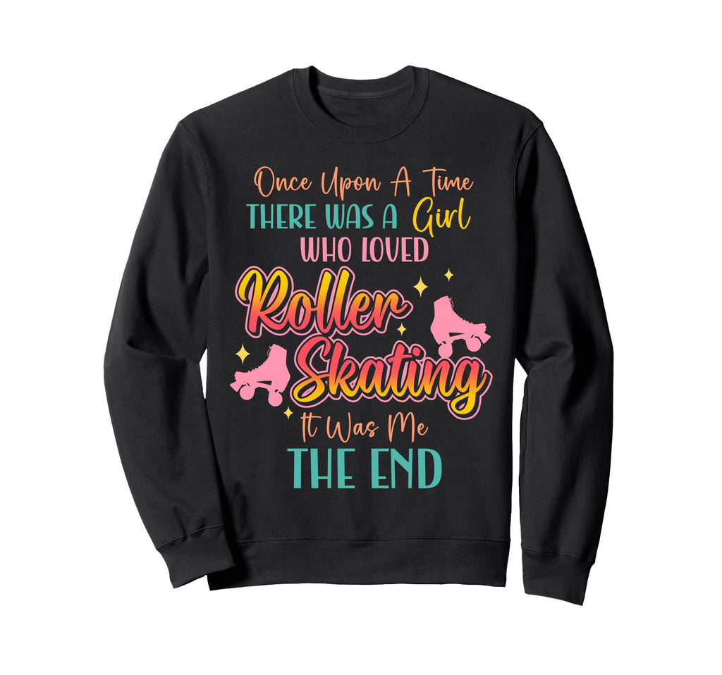 Roller Skating Skate 1970S Watercolor Sweatshirt - Minimalist Print Unisex - T-Shirt, Sweatshirt, Hoodie