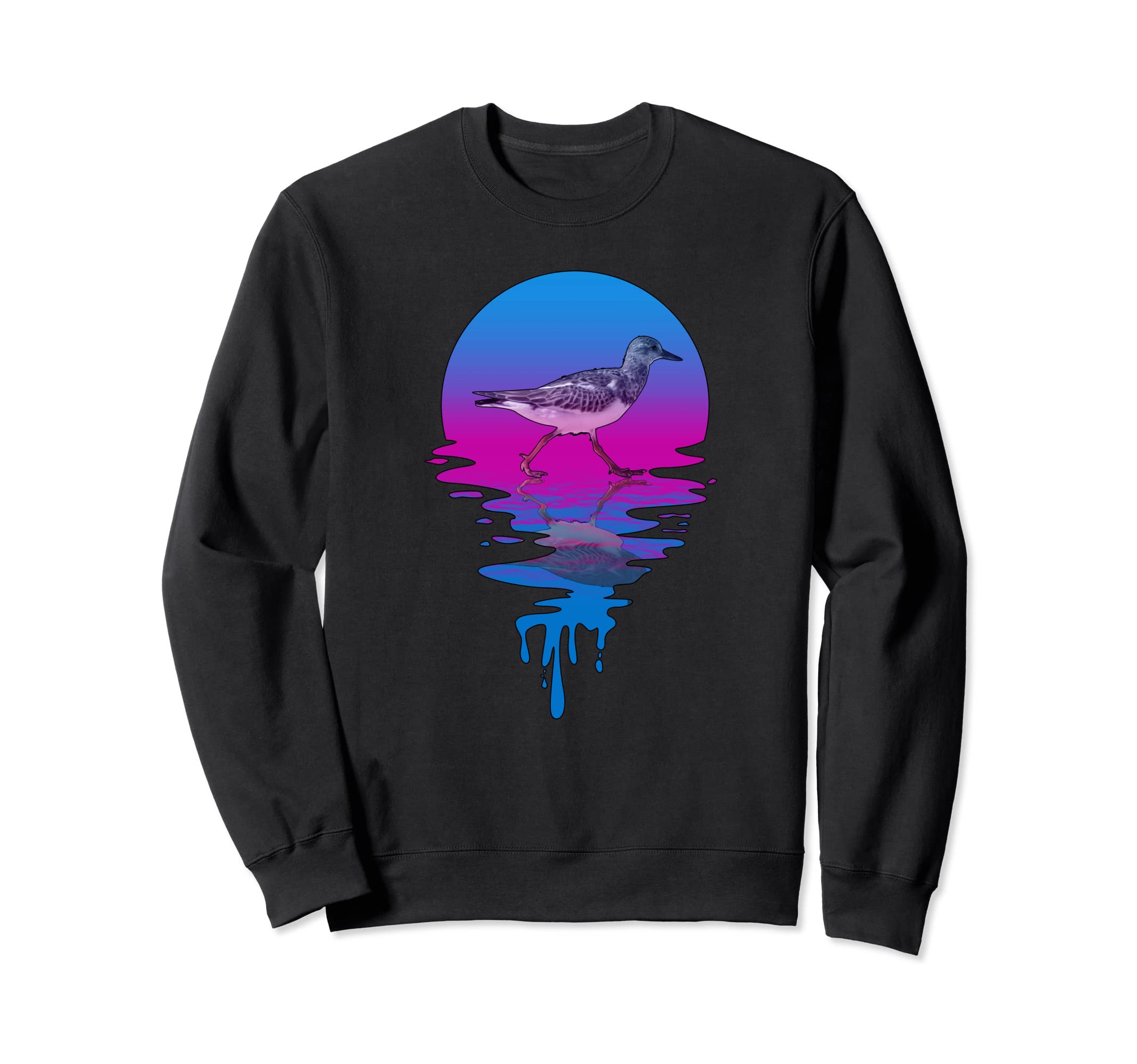 Sunset Woodcock Sweatshirt - Aesthetic Graphic for Adults - T-Shirt, Sweatshirt, Hoodie