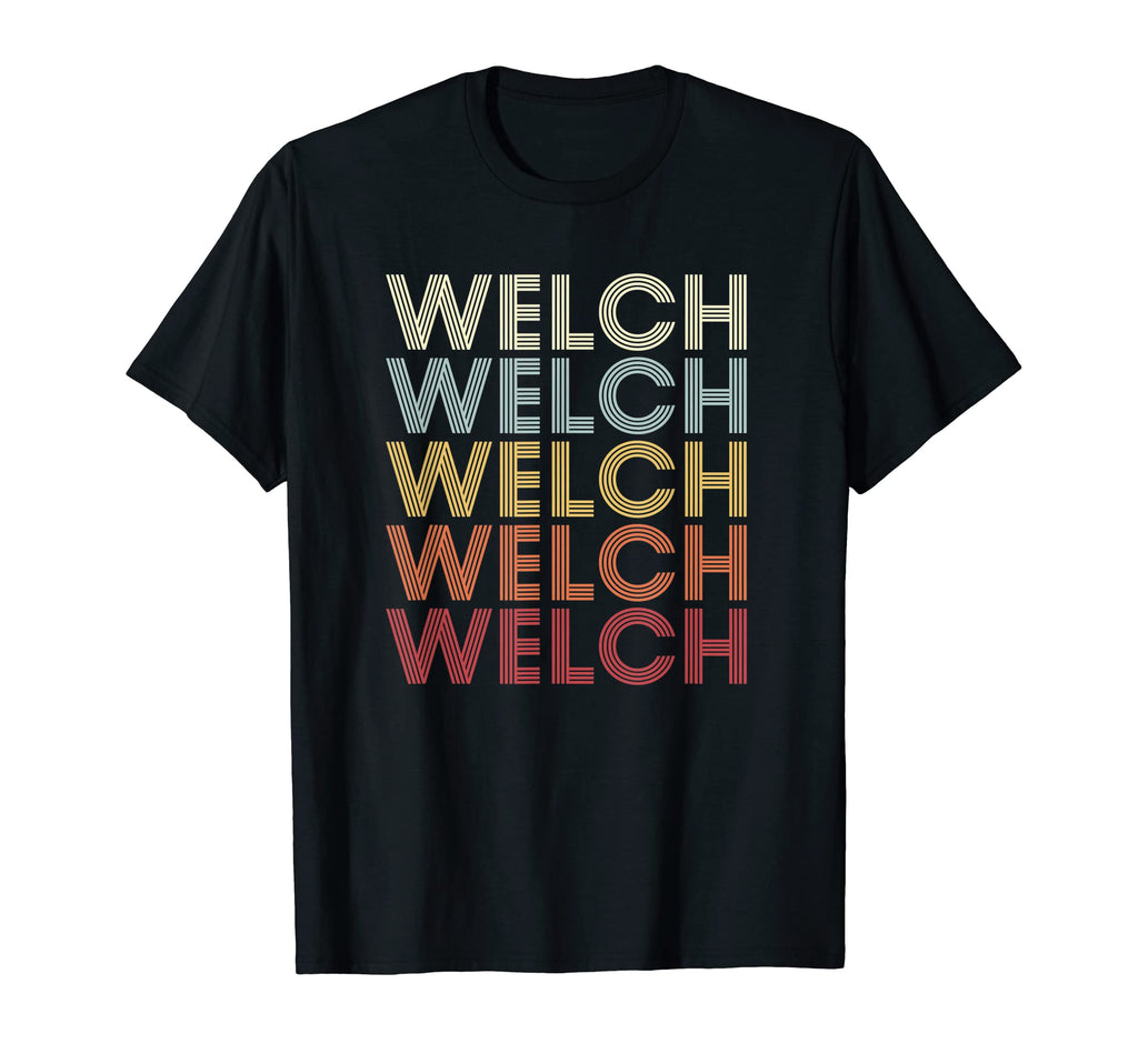 Welch West Virginia Welch Wv Text T-Shirt - Minimalist Print for Adults - T-Shirt, Sweatshirt, Hoodie