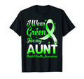 I Wear Green My Aunt Mental Health T-Shirt - Streetwear Style for Adults - T-Shirt, Sweatshirt, Hoodie