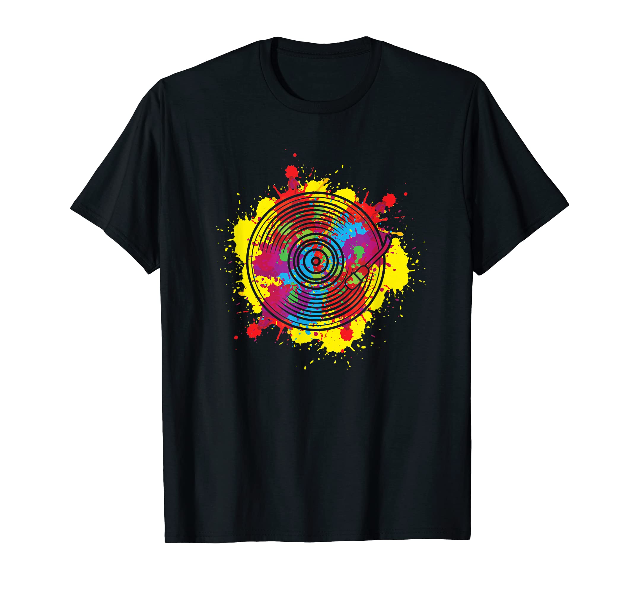 Vinyl Record Record Player Gift T-Shirt - Casual Everyday Wear Men Women - T-Shirt, Sweatshirt, Hoodie