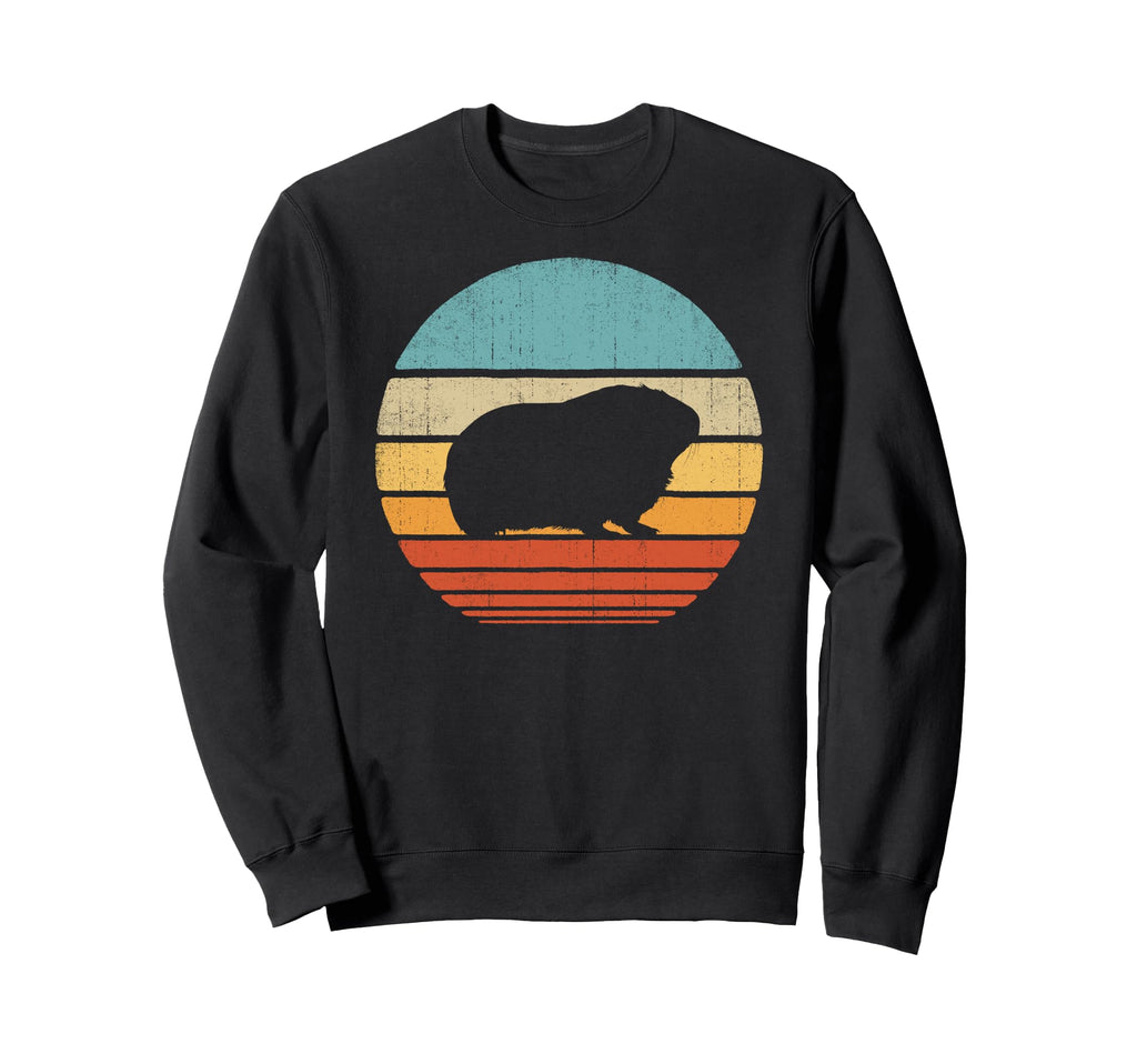 Guinea Pig 60S 70S Sunset Rodent Sweatshirt - Streetwear Style Unisex - T-Shirt, Sweatshirt, Hoodie