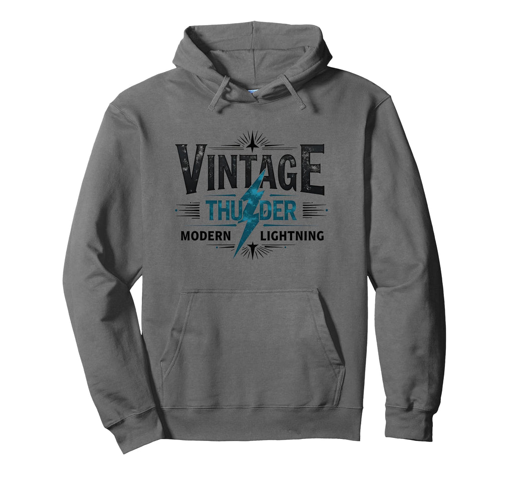 Thunder Modern Lightning Hoodie - Casual Everyday Wear Unisex - T-Shirt, Sweatshirt, Hoodie