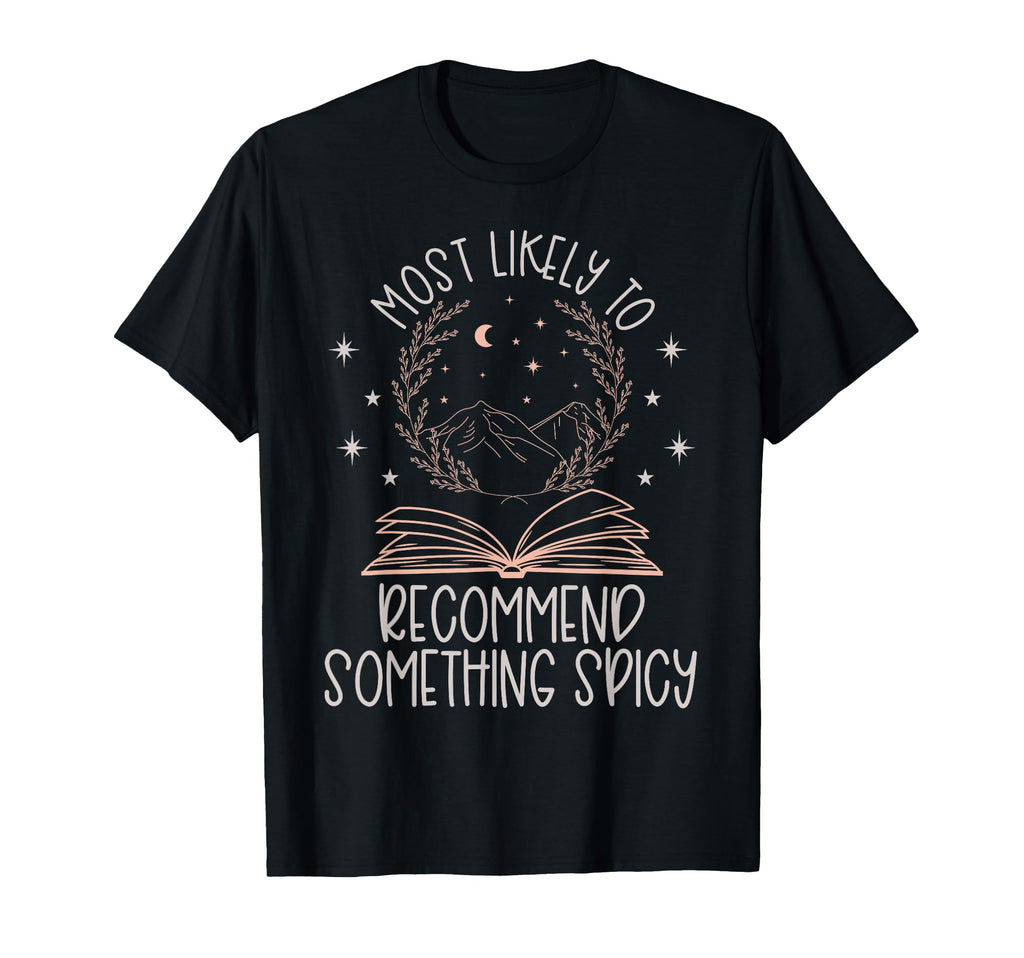 Book Club Shirts Funny Most Likely To T-Shirt - Minimalist Print Men Women - T-Shirt, Sweatshirt, Hoodie