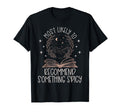 Book Club Shirts Funny Most Likely To T-Shirt - Minimalist Print Men Women - T-Shirt, Sweatshirt, Hoodie