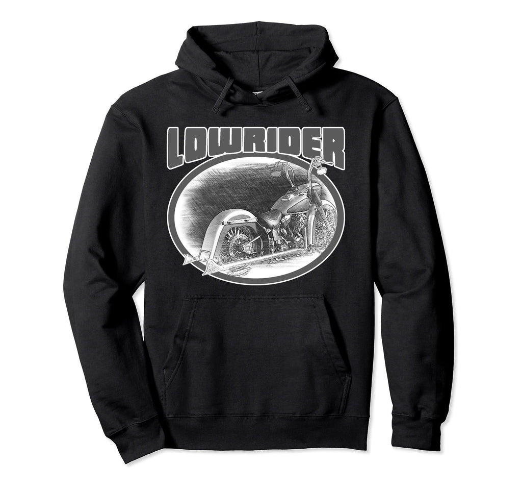 Chicano Cholo Latino Lowrider Bike Mens Hoodie - Streetwear Style Unisex - T-Shirt, Sweatshirt, Hoodie