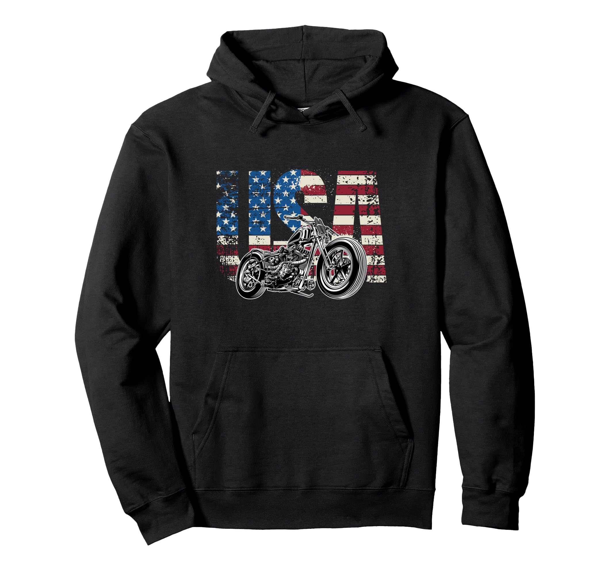 Motorcycle Usa Motorcycle Hoodie - Streetwear Style for Adults - T-Shirt, Sweatshirt, Hoodie