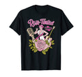 Rose Tinted Tunes Music Lover Pin Up T-Shirt - Graphic Print for Adults - T-Shirt, Sweatshirt, Hoodie