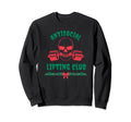 Antisocial Lifting Club Fitness Goth Sweatshirt - Trendy Graphic Unisex - T-Shirt, Sweatshirt, Hoodie