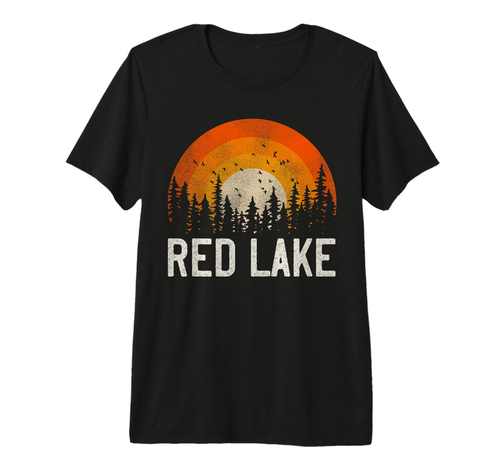 Red Lake 70S 80S Tri Blend T-Shirt - Unique Graphic for Adults - T-Shirt, Sweatshirt, Hoodie