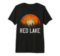 Red Lake 70S 80S Tri Blend T-Shirt - Unique Graphic for Adults - T-Shirt, Sweatshirt, Hoodie