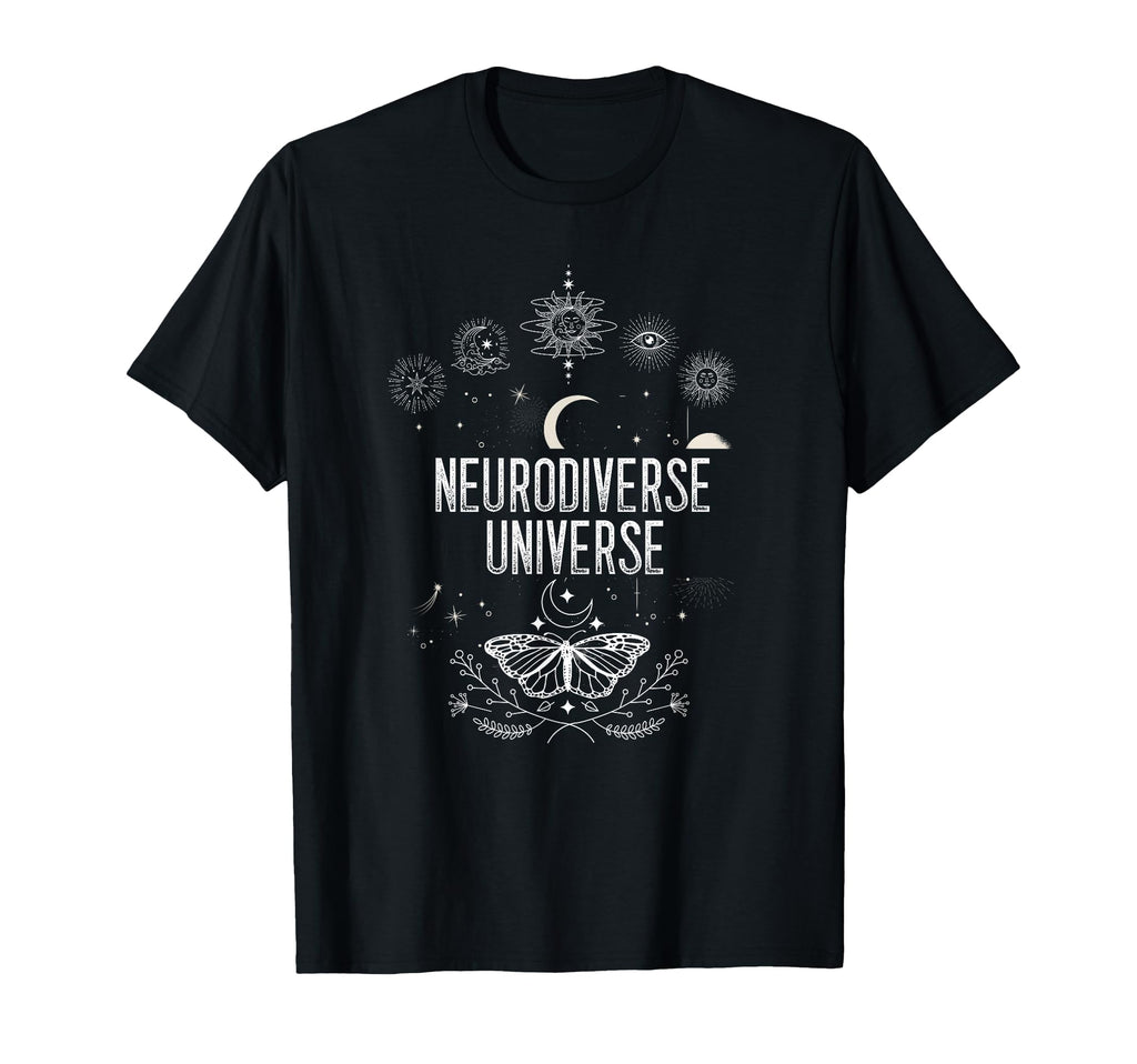 Neurodiversity Neurodiverse Universe T-Shirt - Streetwear Style for Adults - T-Shirt, Sweatshirt, Hoodie