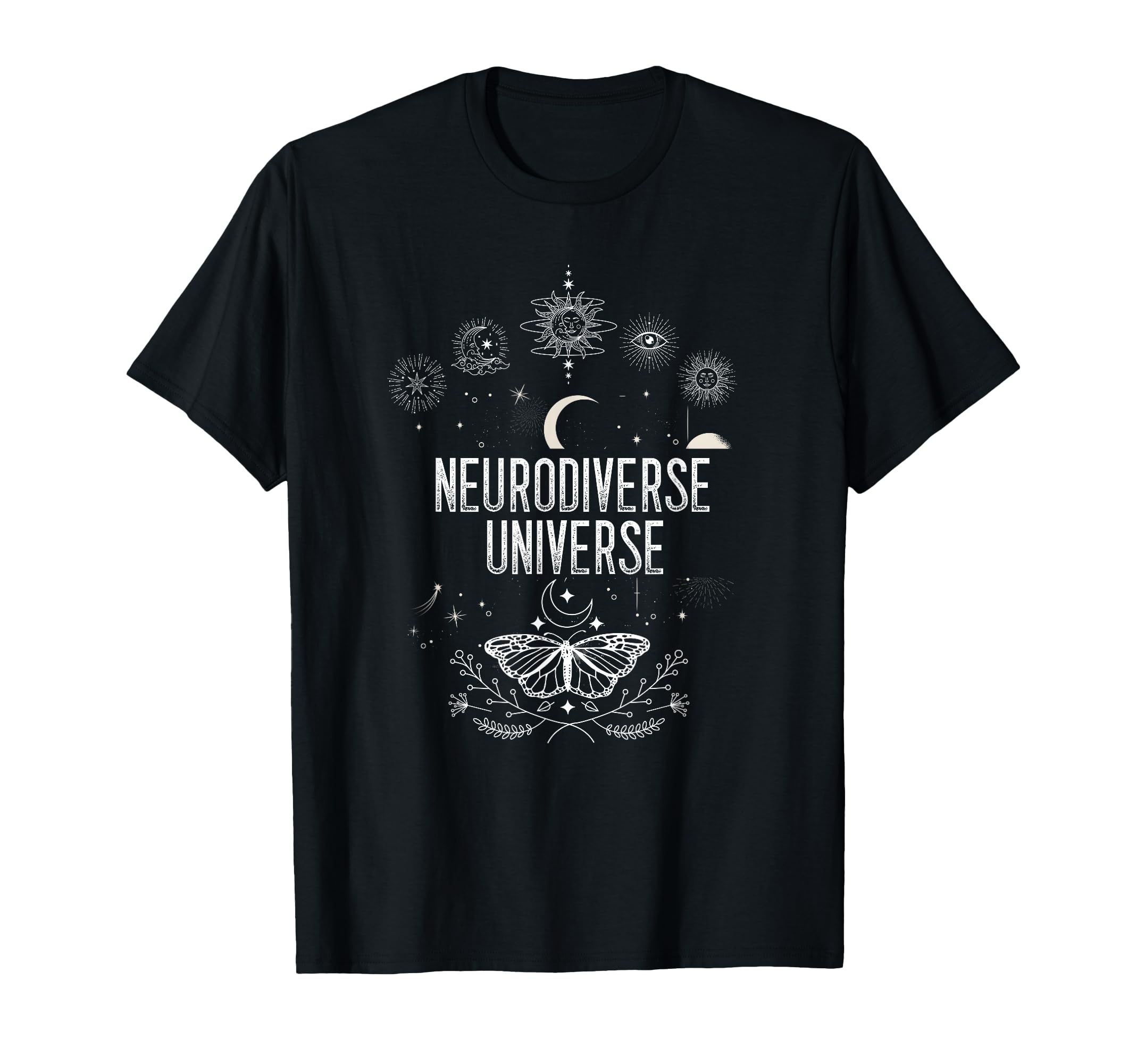 Neurodiversity Neurodiverse Universe T-Shirt - Streetwear Style for Adults - T-Shirt, Sweatshirt, Hoodie