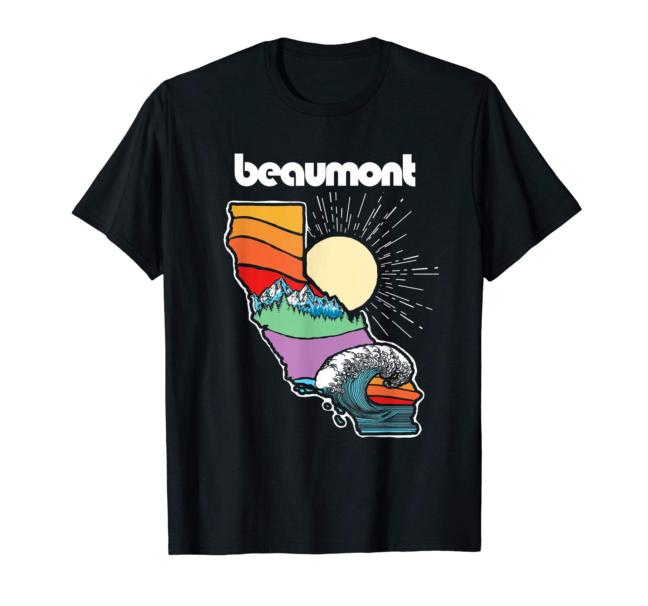 Beaumont California Outdoors Nature T-Shirt - Unique Graphic for Adults - T-Shirt, Sweatshirt, Hoodie