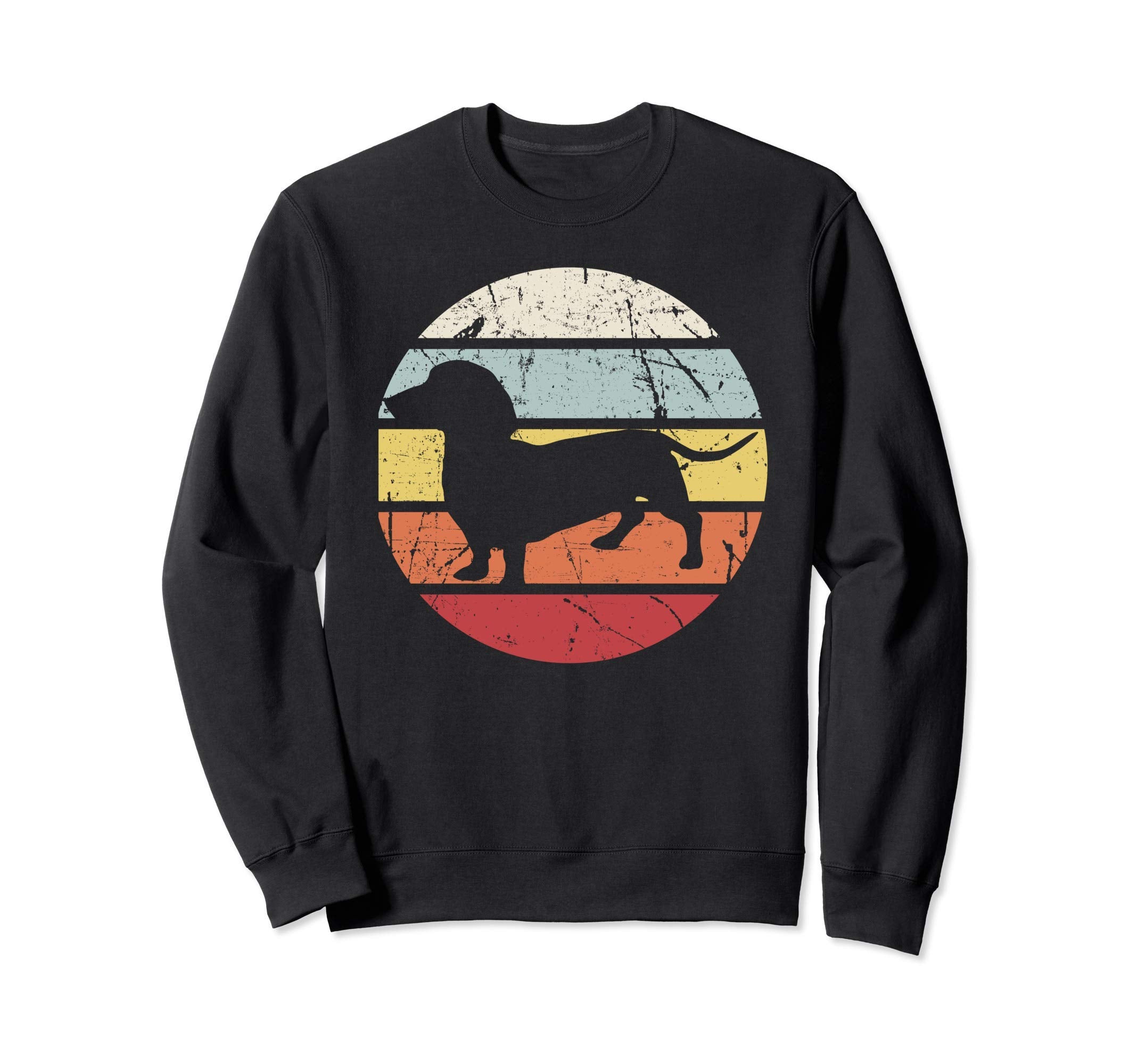 Distressed Mama Wiener Dachshund Sweatshirt - Aesthetic Graphic for Adults - T-Shirt, Sweatshirt, Hoodie
