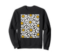 Boho White Daisy Floral Summer Art Sweatshirt - Aesthetic Graphic Unisex - T-Shirt, Sweatshirt, Hoodie