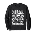 All I Do Is Listen To Music And Overthink T-Shirt - Unique Graphic Unisex - T-Shirt, Sweatshirt, Hoodie