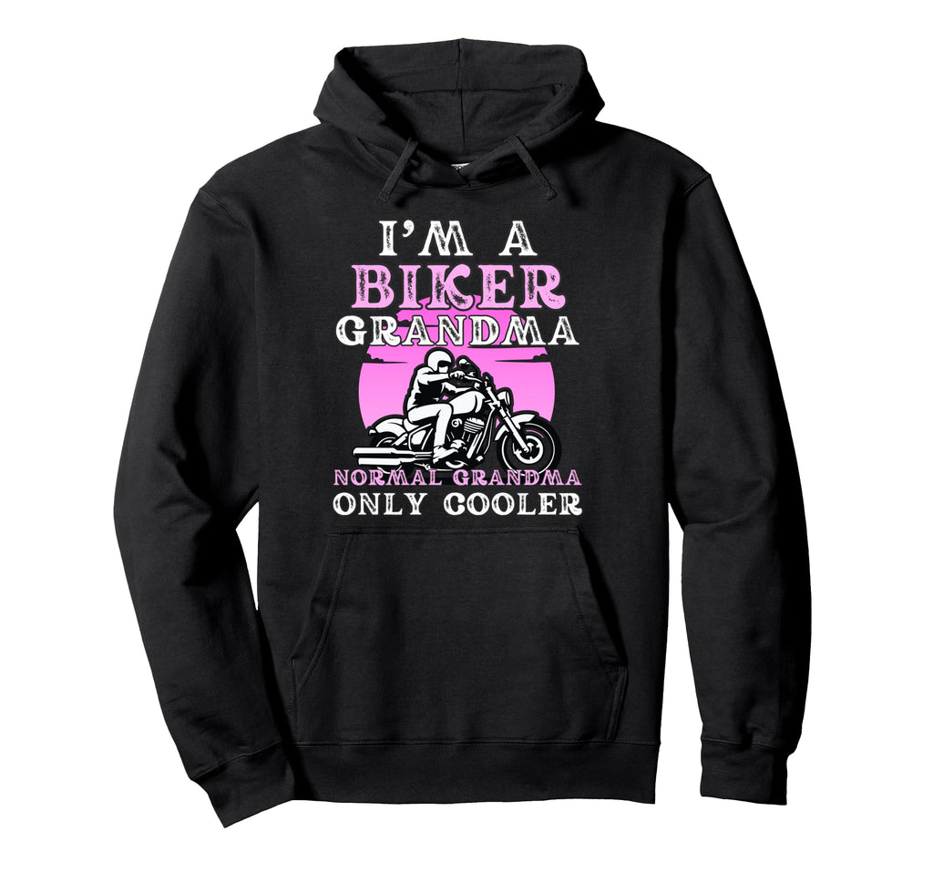 Biker Grandma Funny Motorcycle Hoodie - Streetwear Style for Adults - T-Shirt, Sweatshirt, Hoodie