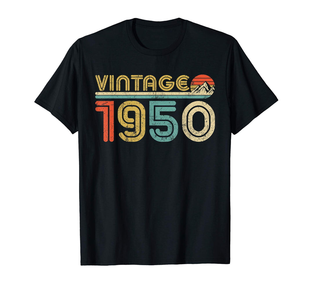 1950 Bday Sunset 71 Years Old 71St T-Shirt - Novelty Apparel for Adults - T-Shirt, Sweatshirt, Hoodie