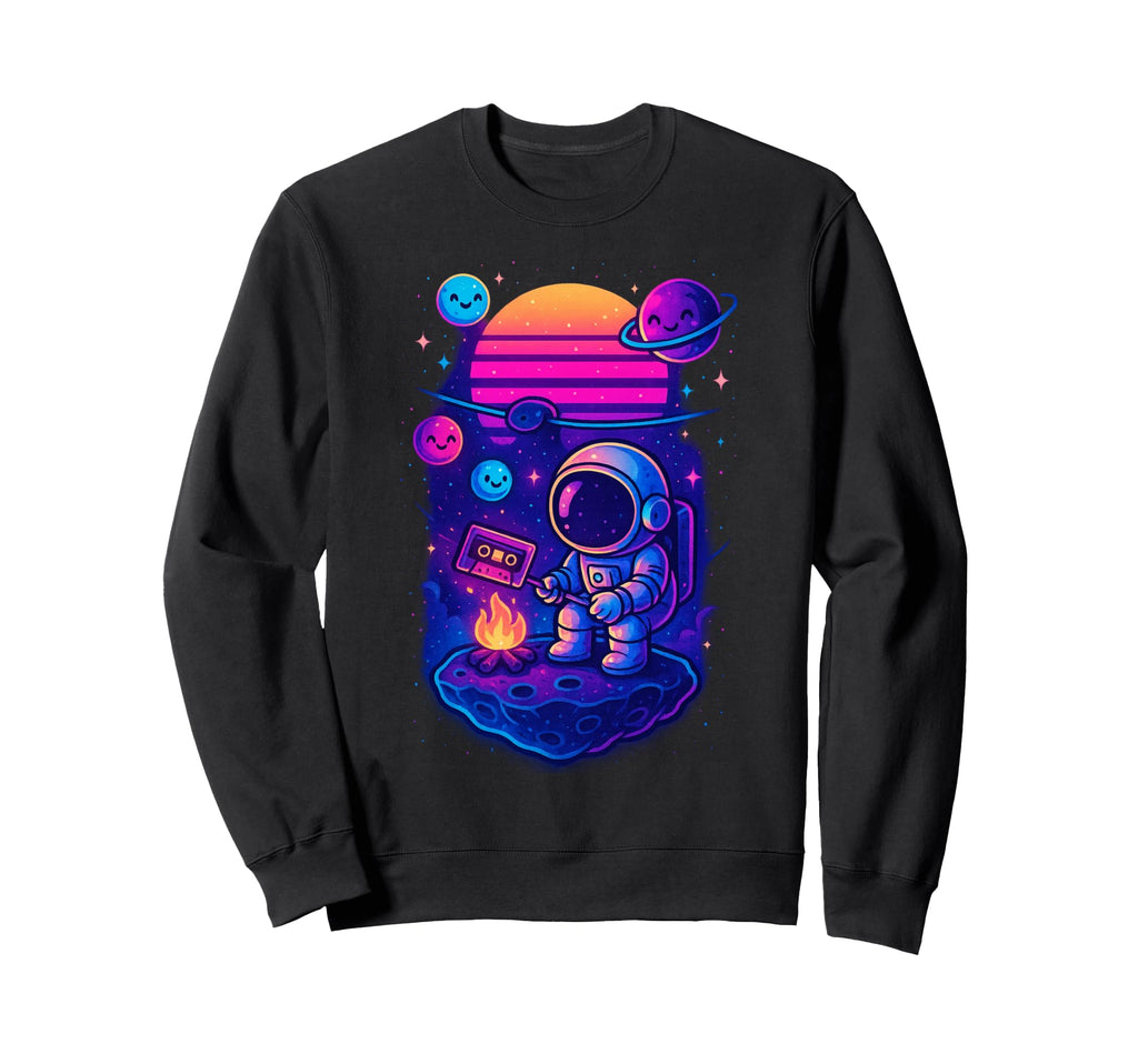 80S Synthwave Sweatshirt - Aesthetic Graphic Unisex - T-Shirt, Sweatshirt, Hoodie