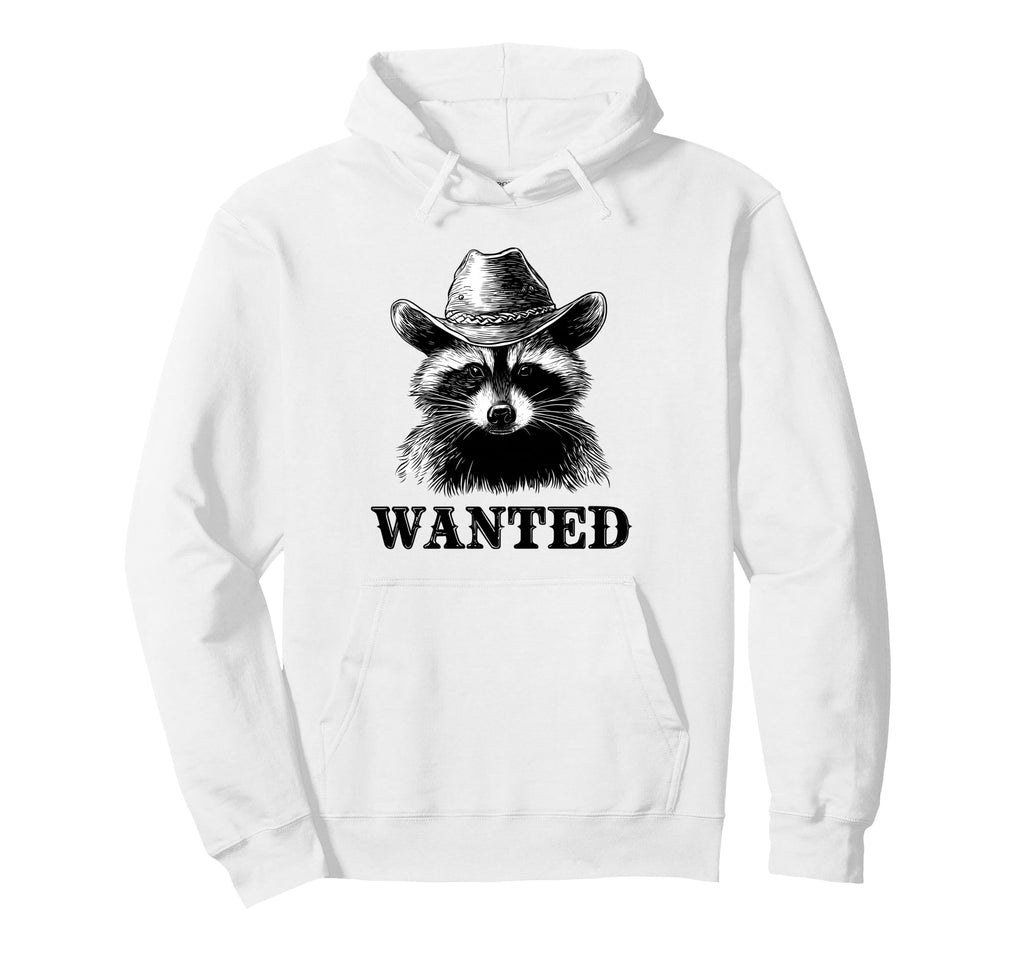 Raccoon Cowboy Trash Panda Cowgirl Hoodie - Novelty Apparel for Adults - T-Shirt, Sweatshirt, Hoodie