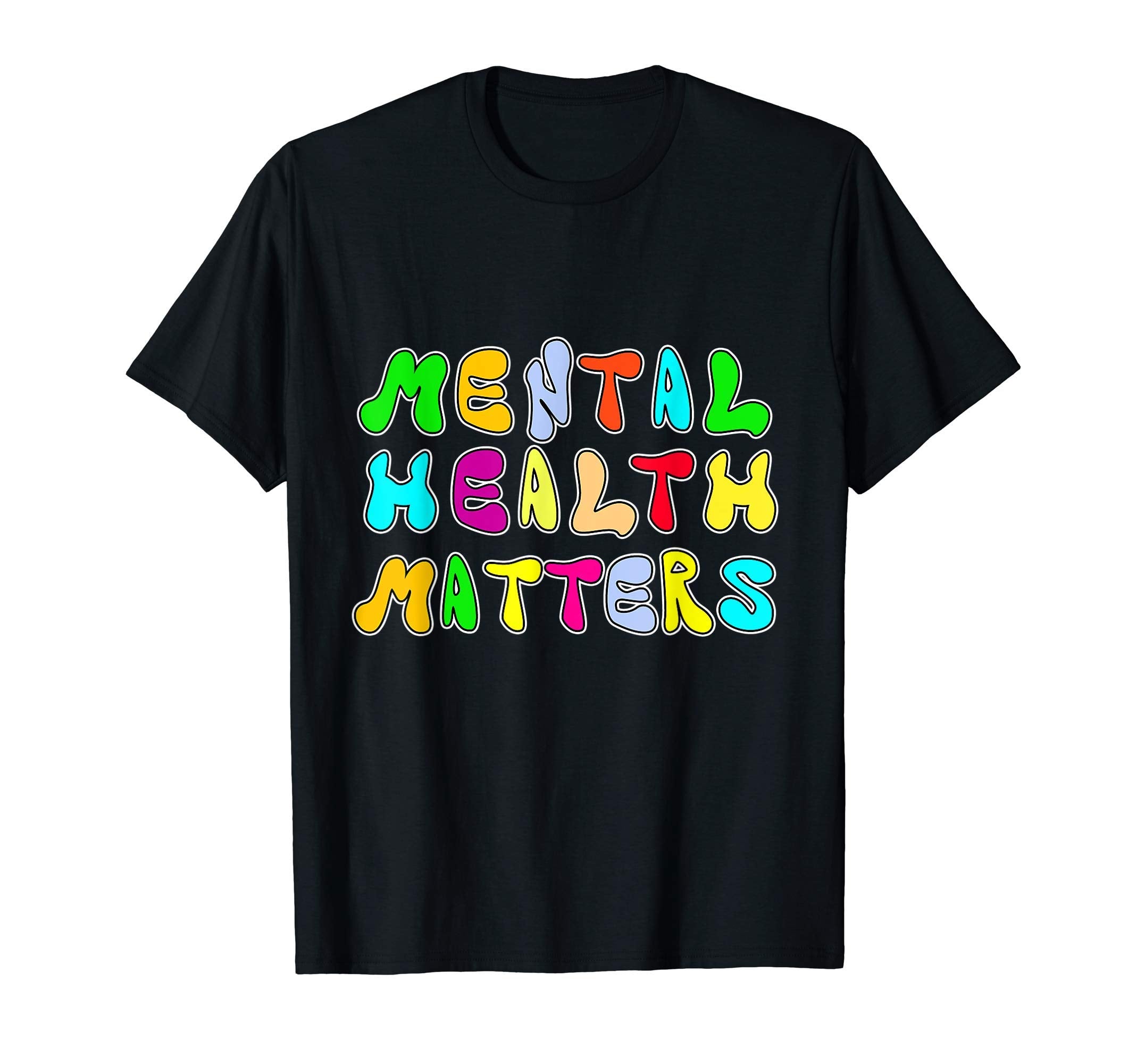 Mental Health Matters Awareness Human T-Shirt - Trendy Graphic for Adults - T-Shirt, Sweatshirt, Hoodie