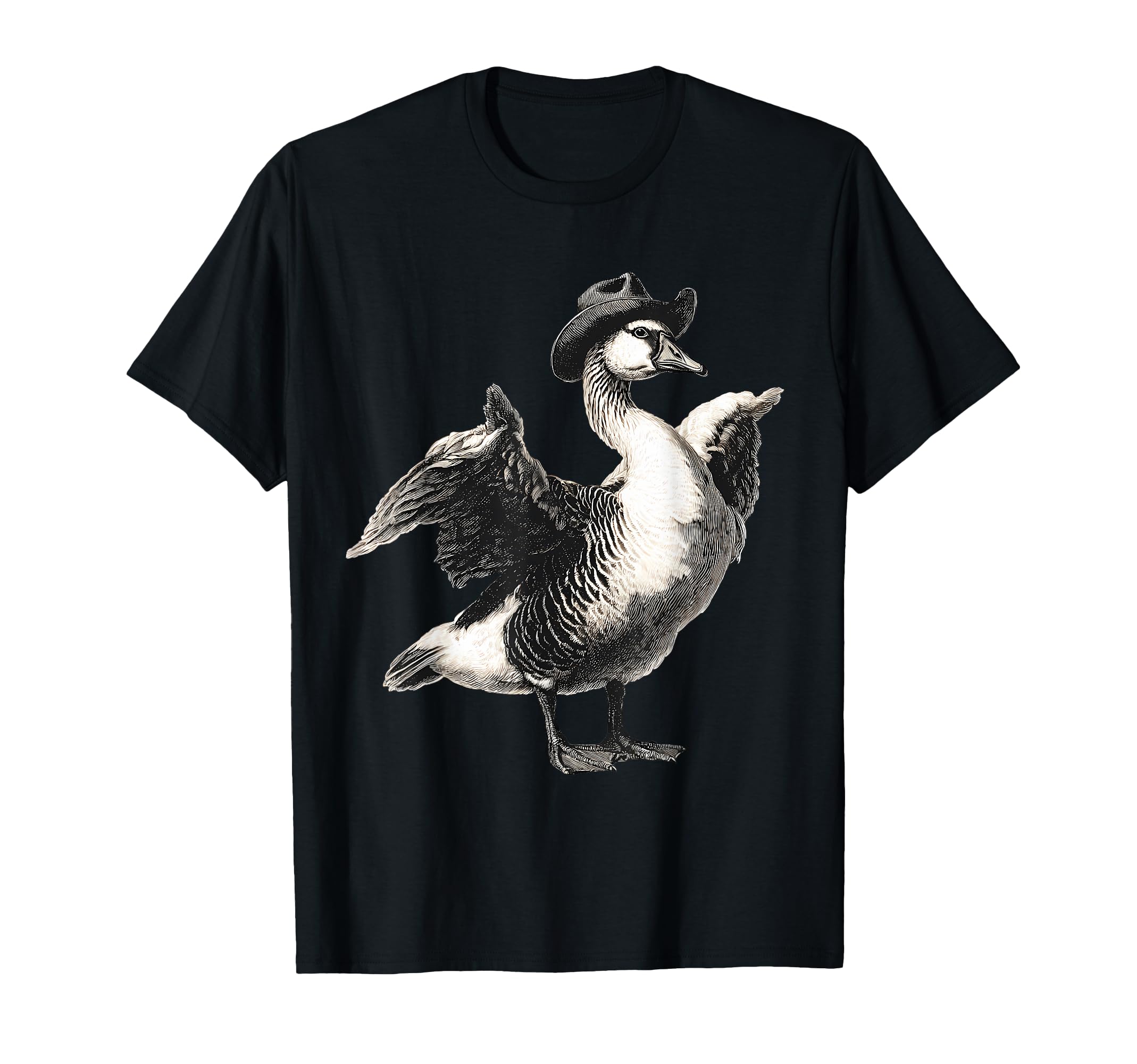 Goose Cowboy Rodeo Cowgirl Western T-Shirt - Casual Everyday Wear Unisex - T-Shirt, Sweatshirt, Hoodie