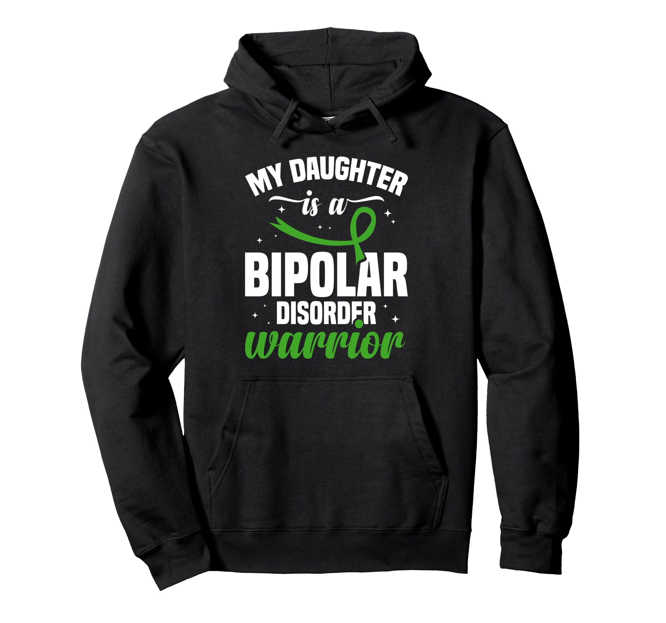 Bipolar Disorder Warrior Anxiety Hoodie - Minimalist Print Men Women - T-Shirt, Sweatshirt, Hoodie