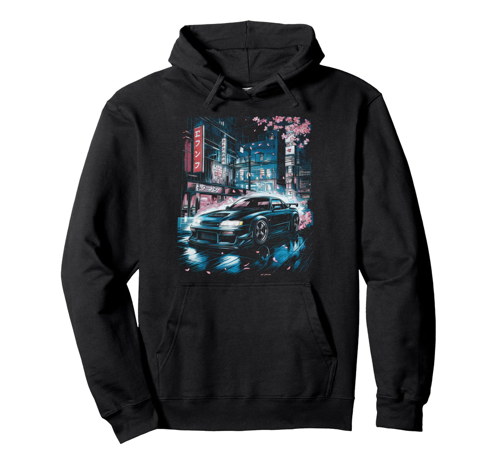 Japanese Car Jdm Japan Street Racing Hoodie - Fun Novelty Design Men Women - T-Shirt, Sweatshirt, Hoodie