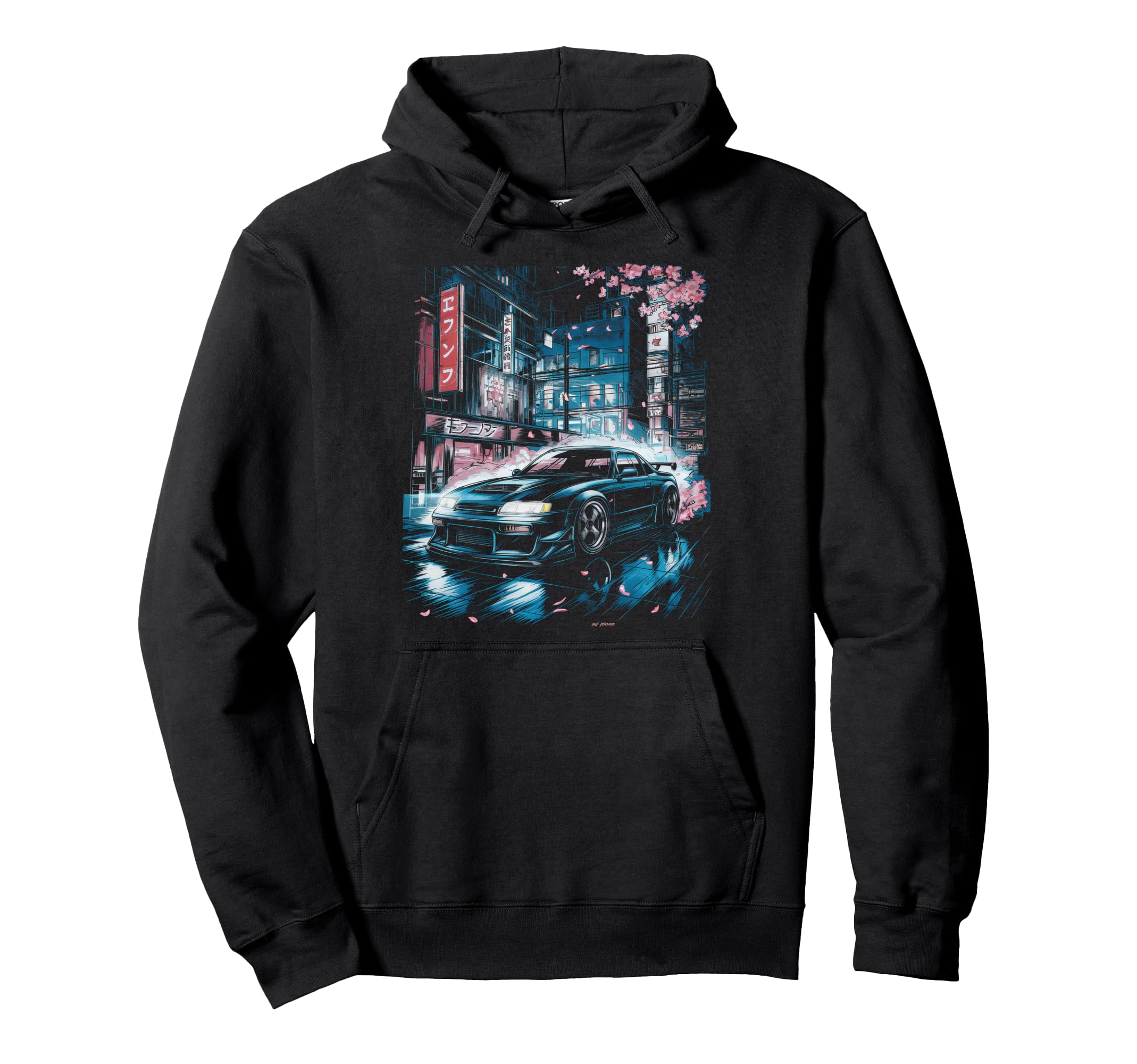 Japanese Car Jdm Japan Street Racing Hoodie - Fun Novelty Design Men Women - T-Shirt, Sweatshirt, Hoodie