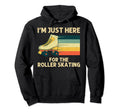 Roller Skating Roller Skate Derby 80S Hoodie - Unique Graphic for Adults - T-Shirt, Sweatshirt, Hoodie