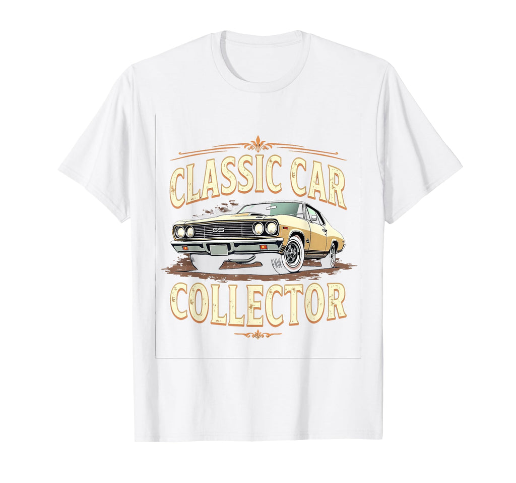 Car Collector Automotive T-Shirt - Minimalist Print Unisex - T-Shirt, Sweatshirt, Hoodie