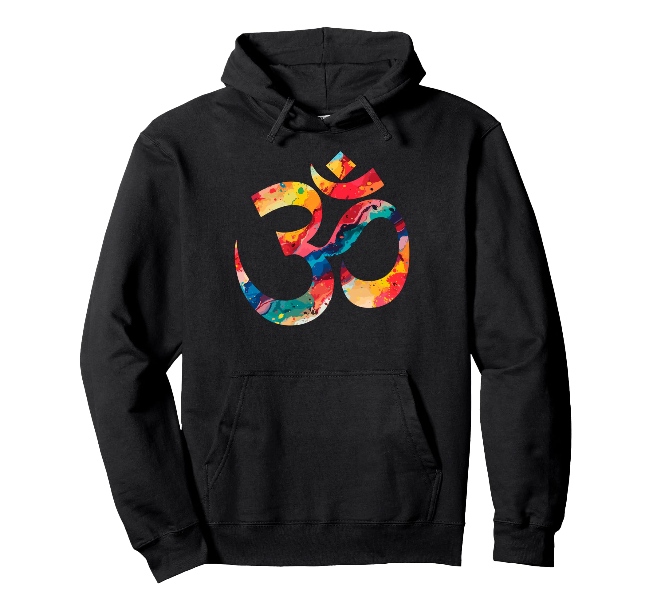 Om Symbol Yoga Meditation Spiritual Hoodie - Aesthetic Graphic for Adults - T-Shirt, Sweatshirt, Hoodie