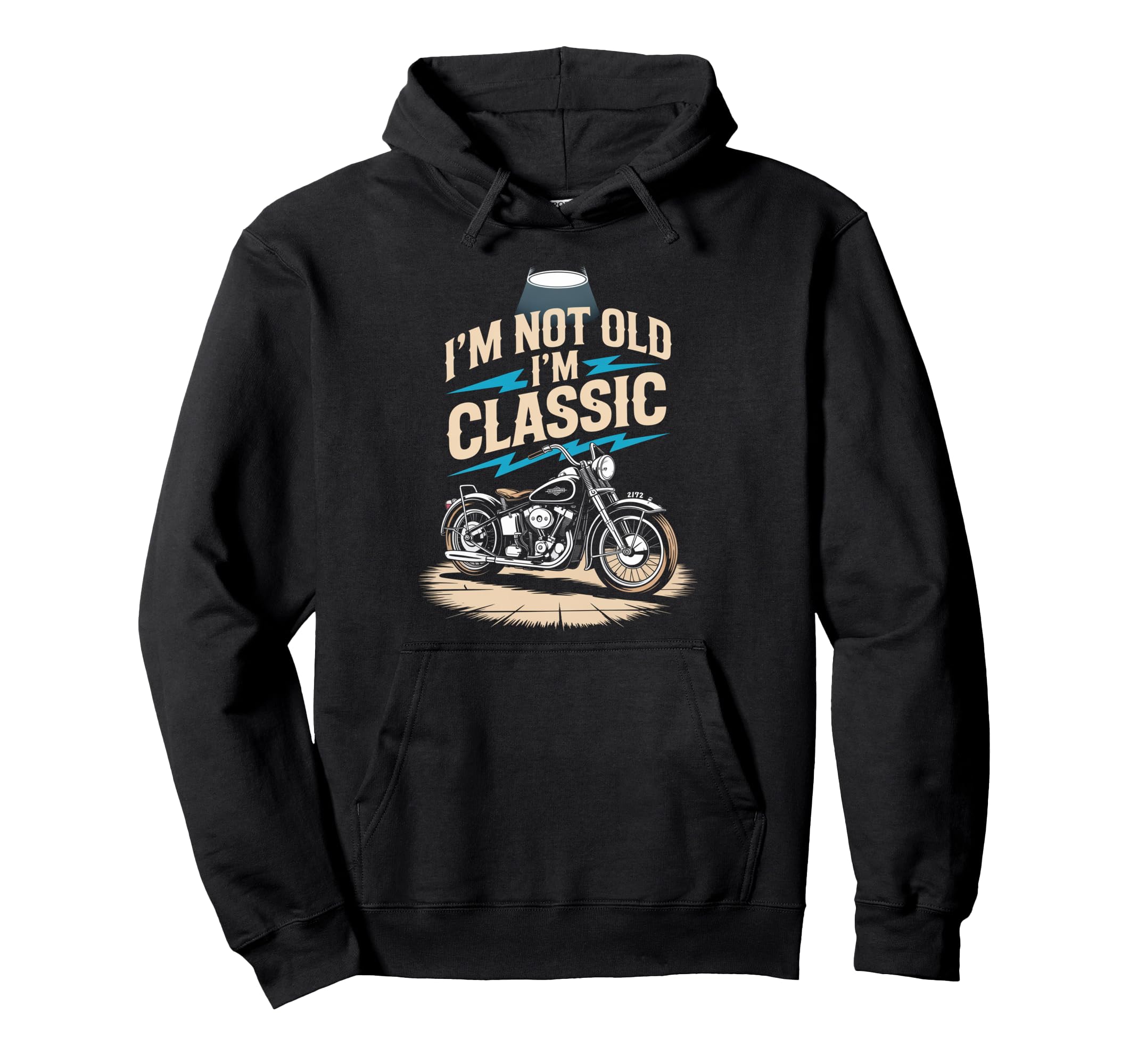 Biker Riding Motorcycle Outfit Funny Rider Hoodie - Custom Art Print Unisex - T-Shirt, Sweatshirt, Hoodie