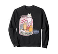 Cat Antidepressants Funny Mental Sweatshirt - Streetwear Style Unisex - T-Shirt, Sweatshirt, Hoodie