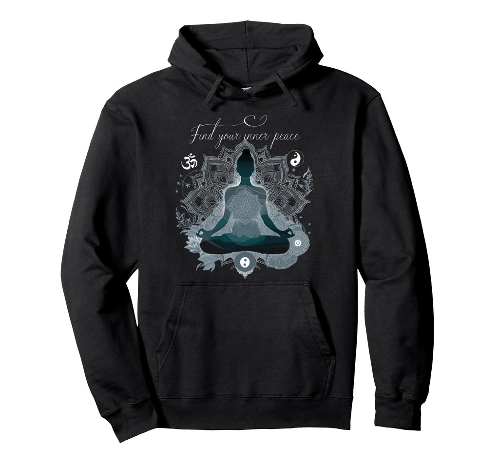 Meditation Mindfulness Spiritual Hoodie - Graphic Print Unisex - T-Shirt, Sweatshirt, Hoodie