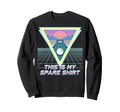 This Is My Spare Bowling 80S Bowler Sweatshirt - Novelty Apparel for Adults - T-Shirt, Sweatshirt, Hoodie