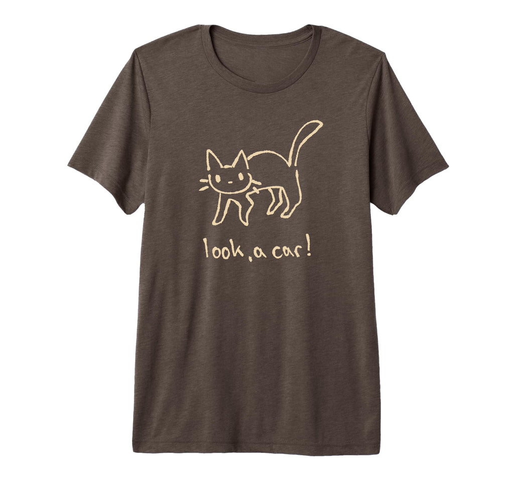 Tomcat Cat Kitten Meme Car Tri Blend T-Shirt - Streetwear Style for Adults - T-Shirt, Sweatshirt, Hoodie