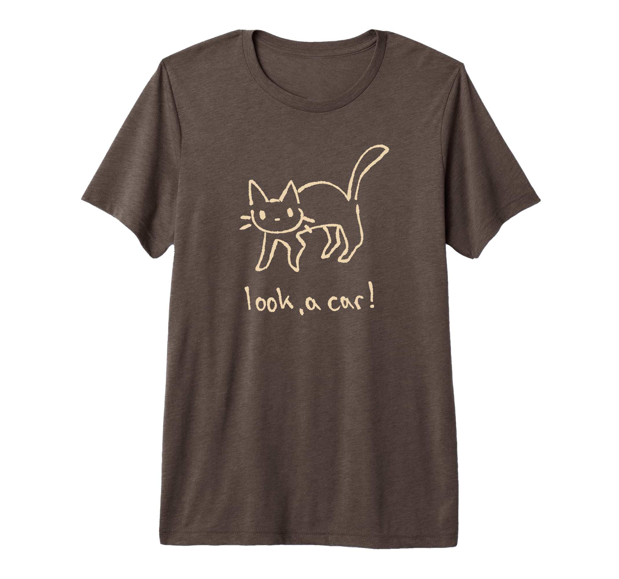 Tomcat Cat Kitten Meme Car Tri Blend T-Shirt - Streetwear Style for Adults - T-Shirt, Sweatshirt, Hoodie