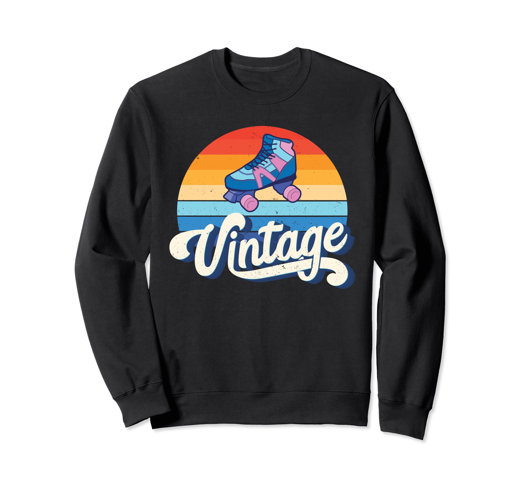 Roller Skates Skating 80S Disco Sweatshirt - Streetwear Style Men Women - T-Shirt, Sweatshirt, Hoodie