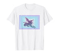 Predator Wolf Synthwave Animal 80S Art T-Shirt - Graphic Print for Adults - T-Shirt, Sweatshirt, Hoodie