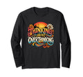 Thinking About Overthinking Sunset T-Shirt - Trendy Graphic for Adults - T-Shirt, Sweatshirt, Hoodie
