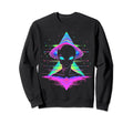 Synthwave Alien Cyberpunk 80S Sci Sweatshirt - Streetwear Style Men Women - T-Shirt, Sweatshirt, Hoodie