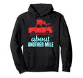 Hiking Hiker Rock Sunset Mountain Hoodie - Unique Graphic Unisex - T-Shirt, Sweatshirt, Hoodie